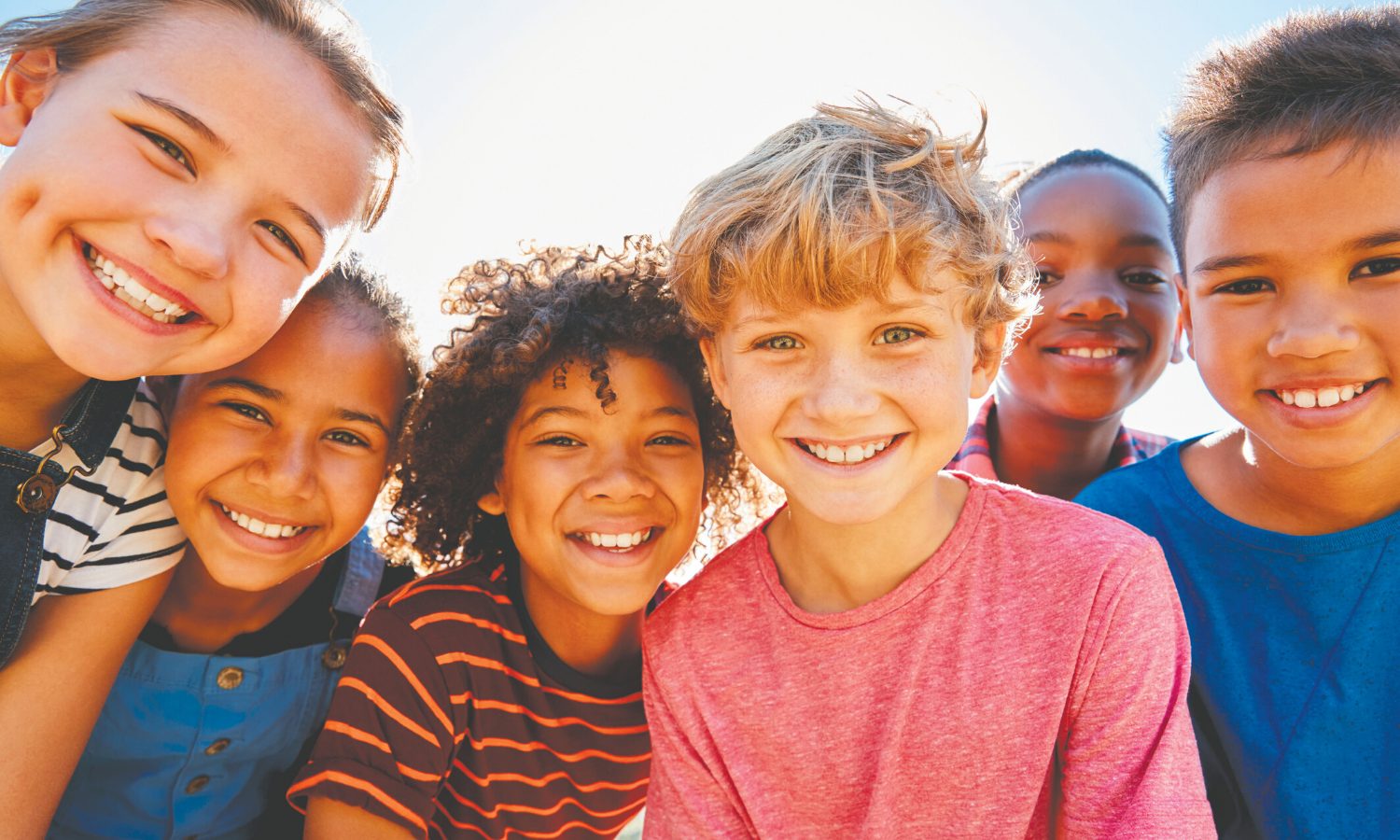 Homepage Photo of smiling kids