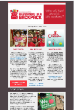 Screenshot of Chicago e-news February 2021