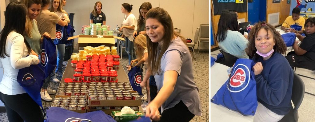 Chicago Cubs Families Hit a Home Run for Local Kids